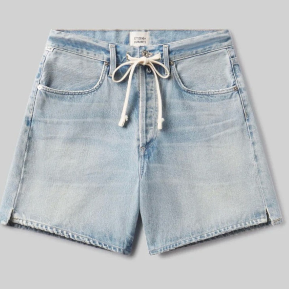 Citizens of humanity Brynn drawstring short in jesamyn size 30 - Picture 2 of 11